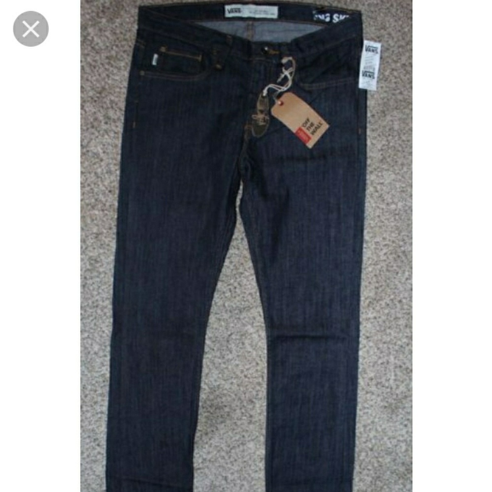 Vans denim pant lightly used